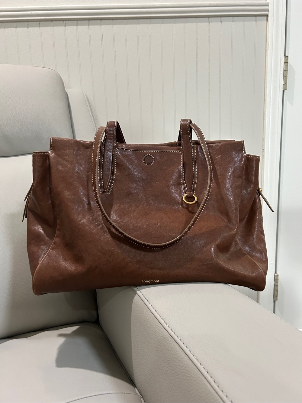 Songmont Medium Yore Duffle Bag - Sandal Leather